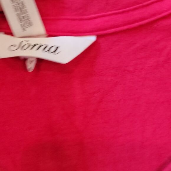 Soma size small red long sleeve pj top❣️ - Picture 4 of 6